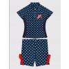 Detské plavky - Jeden -kus hier hier outfit 86 modrá, ružová (Playshoes plaviek dievčatá 86/92 ZFC)