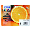 Epson originál ink C13T33574011, T33XL, CMYK, 12,2/3x8,9/8,1ml