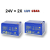 Akumulátory CSB EVH12150 24V 2X15Ah