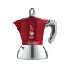 Bialetti Kávovar Moka Induction červený na 2 šálky