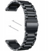 Náramok e-pasek pre univerzálny 22 mm, čierny