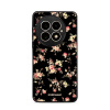 Lesklý kryt Mobiwear Glossy - OnePlus 13 - G039G - Květy na černé (Prémiové lesklé pouzdro, obal, kryt Mobiwear Glossy na mobil OnePlus 13 - G039G - Květy na černé, materiál Plast + TPU silikon - kryt