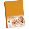 Bellatex Jersey s elastanom – 120 × 200 cm – oranžová