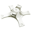 Aruba Access Point Mount Kit (basic, flat surface). Contains 1x flat surface wall/ceiling mount bracket (color white) JW047A
