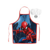 Javoli Chlapčenská zástera s kuchárskou čiapkou Spiderman