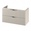 Cersanit Tirso, závesná skrinka pod umývadlo 994x447x572 mm, béžová matná, S1015-013