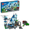 Lego City 60316 Policajná stanica s policajným autom a vrtuľníkom LEGO