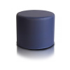 EF1005 Ecopuf Taburetka ECOPUF - ROLLER - ekokoža E11 - Tmavo modrá