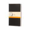 Moleskine zošity linajkové čierne L 3ks