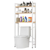 Tempo Kondela Regál nad WC, dub natural/biela, BALRAM