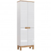 CMD Skrinka do kúpeľne BALI WHITE 805, biela/biely vysoký lesk
