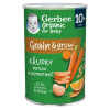 GERBER Organic chrumky s mrkvou a pomarančom 35 g