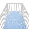 2-dielne posteľné obliečky New Baby Autíčka Tuuut 90/120 cm modrá