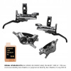 Brzdový set Shimano XTR BL-M9220/BR-M9220 predný + zadný Upgrade Kit