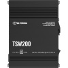 Priemyselný switch Teltonika TSW200 8xGE 2xSFP PoE (TSW2000000B0) DIN