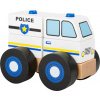 Small foot by Legler Drevené skladacie auto - polícia