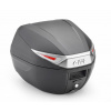 C30NT kufor GIVI čierny, číre odrazky (Monolock s platňou), objem 30 ltr.