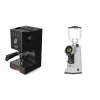 Gaggia Classic UP, black + Eureka Helios 75, grey