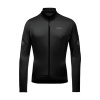 GORE Cyklistický dres s dlhým rukávom zimný - C3 THERMO - čierna M