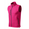 Exit 525 vesta fleece unisex-purpurová-XS