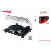 Thorens TD 201 Black + Ortofon 2M RED (Audiofilný gramofón pre náročných poslucháčov so vstavaným PHONO MM predzosilňovačom a prenoskou Ortofon)
