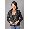 Max Original Leather Dámske kožené sako TS17-L012 black (2XL 54-56) - Čierna - 2XL