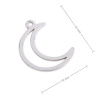Strieborný prívesok Mesiac - 1 ks