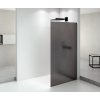 Polysan ARCHITEX BLACK MATT sprchová zástěna 1162mm, kouřové matné sklo