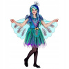 Kostým pre dievča - Šaty šaty Paw Peacock Zoo Peacock Eye 140 (Mermaid Outfit Arielka Mermaid Dress L 134/140)