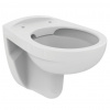 Ideal Standard K284401 EUROVIT WC Závesné 35,5x52x37cm, RIMLESS, Hlboké splachov, Biela K284401