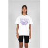 MJG Heavy Oversized Tee Ladies - BUTTERFLY ILLUSION - white L