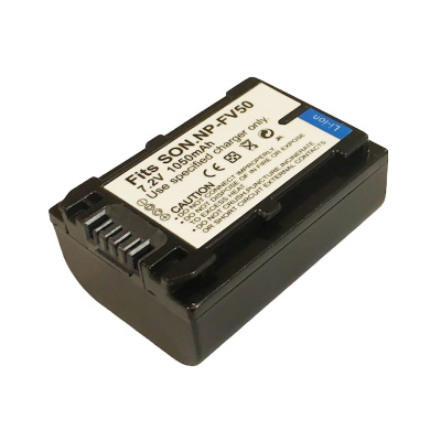 TRX baterie NP-FV50 - Li-Ion 1050mAh - neoriginální (Sony NP-FV30, NP-FV70, NP-FV100 - kompatibilní náhradní baterie)