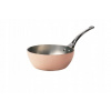 De BUYER Hlboká medená panvica na indukciu 24 cm