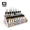 Vallejo 26.007 Stojan pre airbrush farby a štetce, 34 x 22cm (Vallejo 26.007 Paint display and work station with storage)