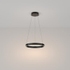 MAYTONI MOD058PL-L22B3K Závesné LED svietidlo RIM 230V, 25W, 3000K, 1200lm, CRI85, IP20, 40cm, čierna