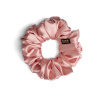 Nina Scrunchie - Saténová gumička pre kučeravé vlasy - púdrovoružová XL
