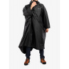 Turistický pršiplášť Trekmates Deluxe Poncho - black