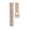 Řemínek silikonový ALIGATOR 22mm, béžový