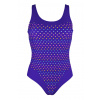 Nikola dámske jednodielne plavky s výstužou S1237 XL fialová