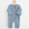 Dojčenský mušelínový overal New Baby blue Modrá 86 (12-18m)