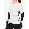 Chrániče lakťov na bicykel Leatt Elbow Guard 3DF 6.0 - white/black