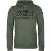 O'Neill TRIPLE STACK HOODIE kaki,čierna Pánska mikina XL