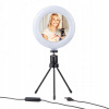 Lampa Ring Light pilot statív guľová hlava (CGRI-6S)