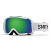Smith Grom - White/Green Sol-X Mirror junior size