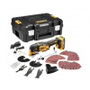 DeWALT Náradie - 18V AKU oscilačná multibrúska s príslušenstvom, 1x aku POWERSTACK 1,7 Ah, bez nabíjačky DCS356E1T