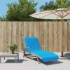 vidaXL Plážové uteráky 2 ks tyrkysové 75x200 cm látka 400 GSM - Tyrkysová - 109453-188288