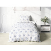 Dreamy Linens Obliečky bavlnené Modré venčeky