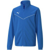 Puma Flísové mikiny Teamrise Training Poly Jacket Jr Modrá
