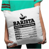 Vankúš - Vtipný vankúš pre barista (Vtipný vankúš pre barista)