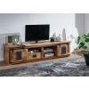 Bighome - IRON II. TV stolík 200x55 cm, mango, prírodná